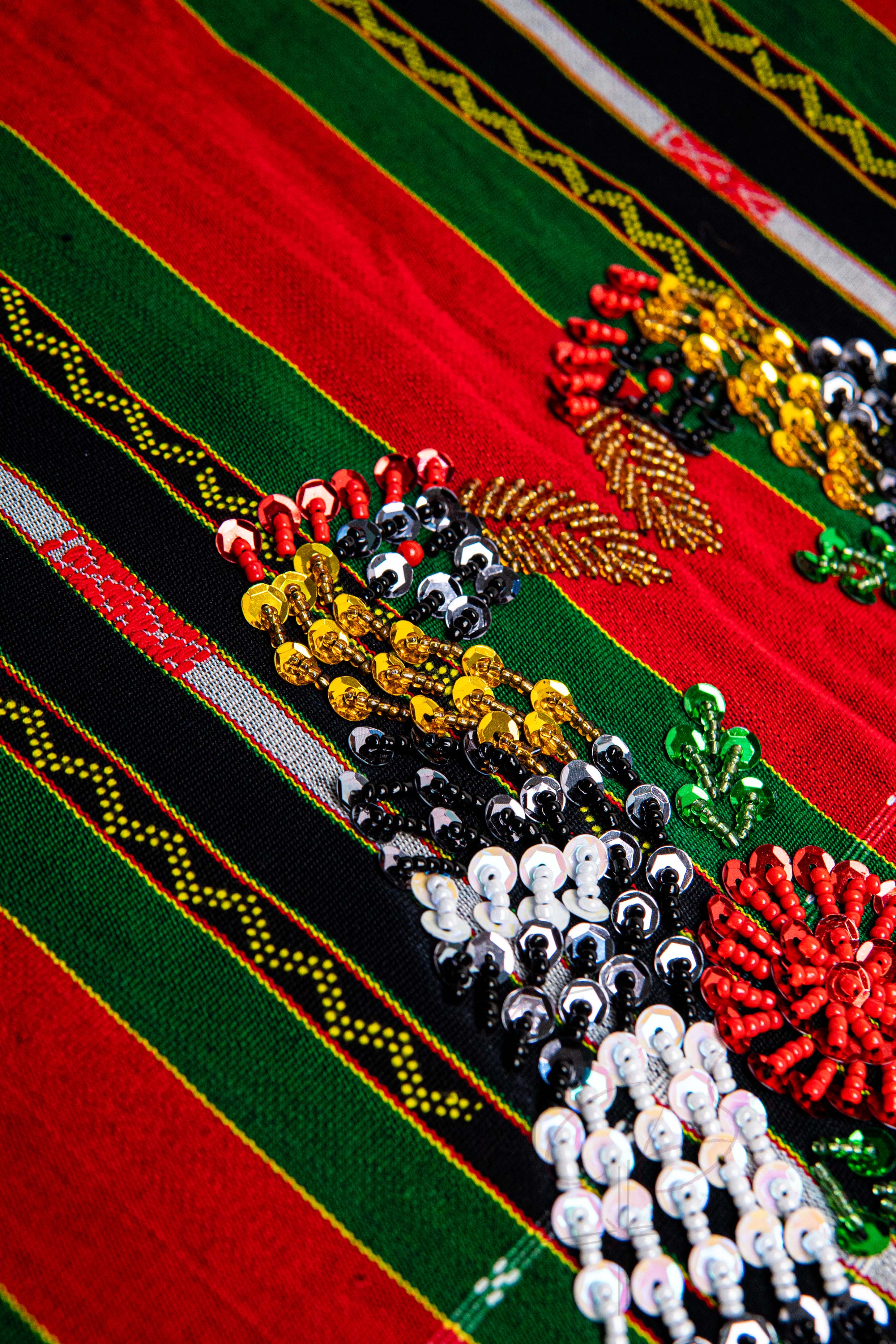 Oriental Hornbill Shawl