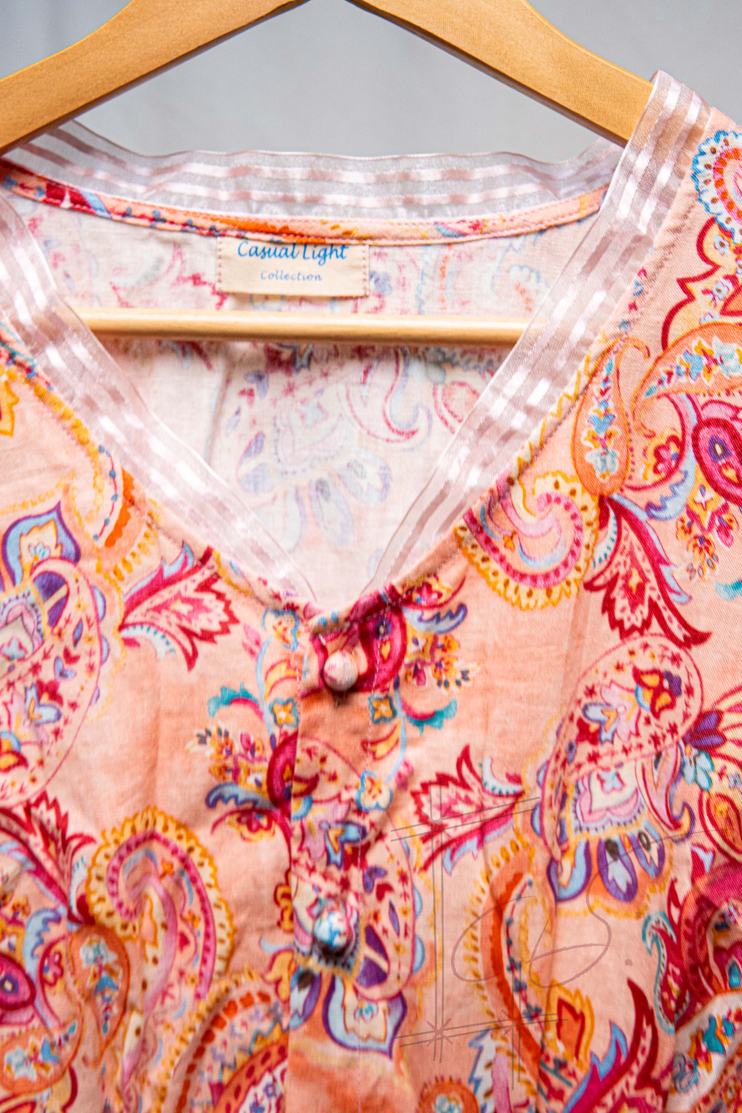 Pink Casual Blouse