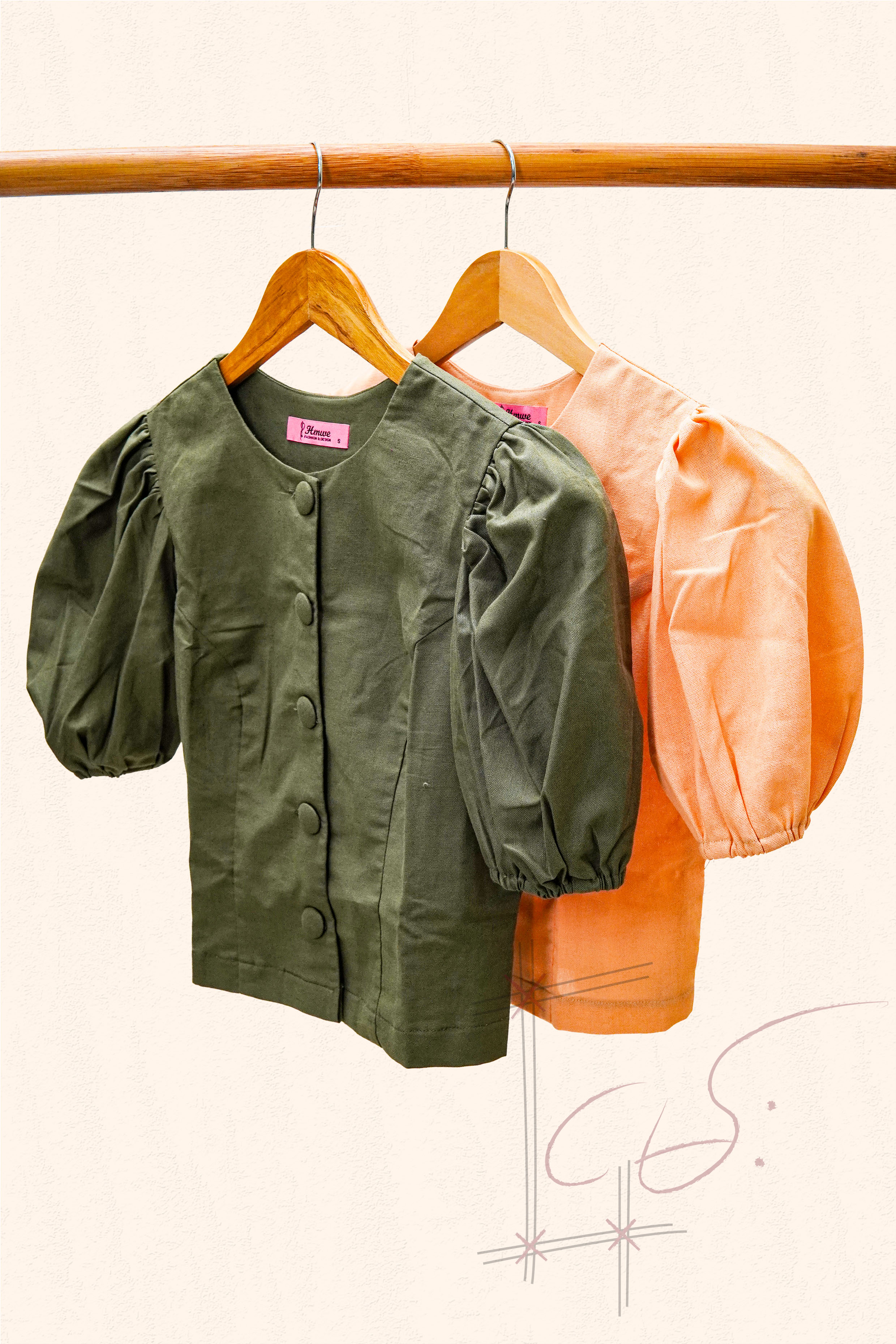 Hmwe Petal Sleeve Shirt
