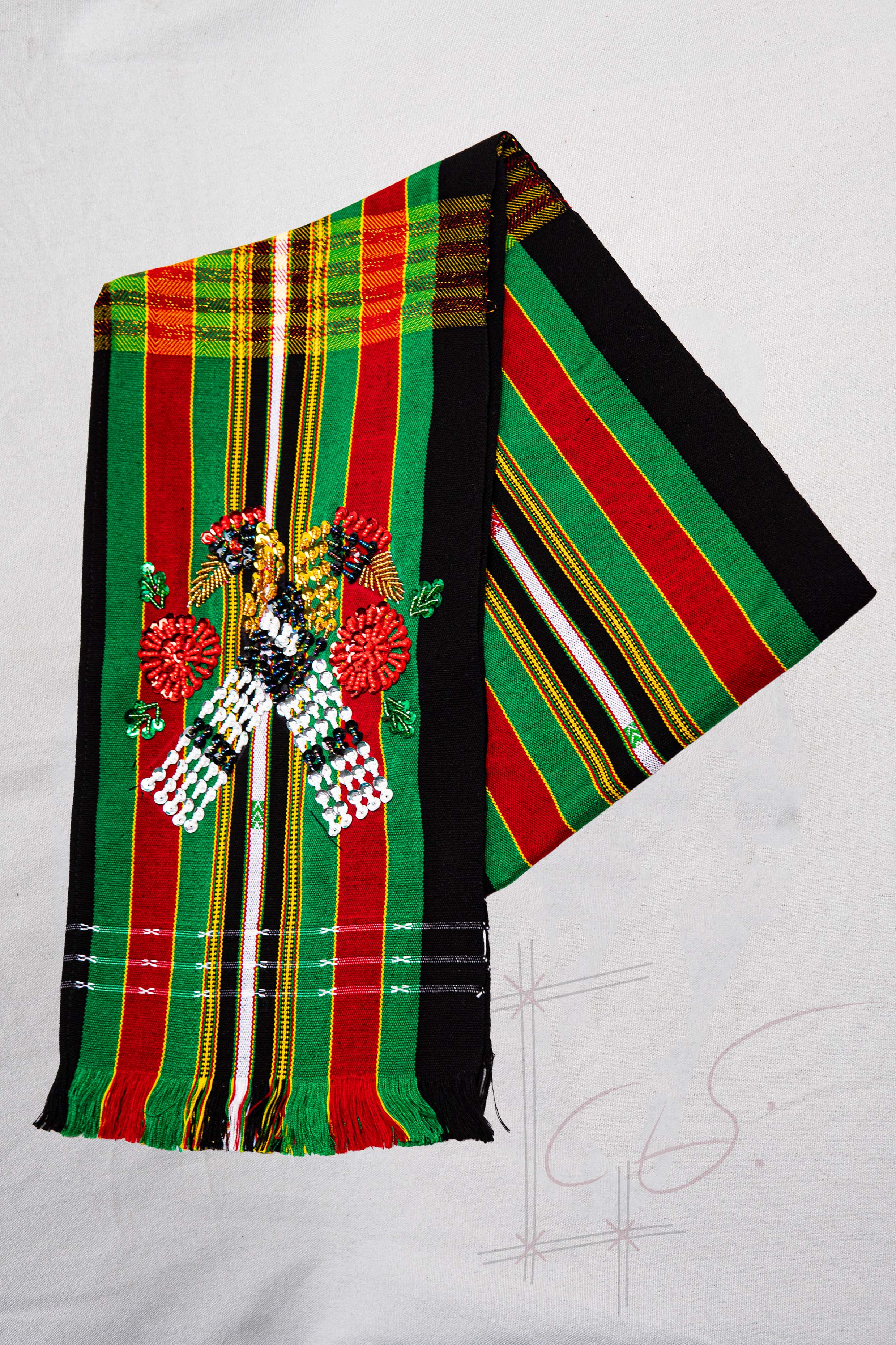 Oriental Hornbill Shawl