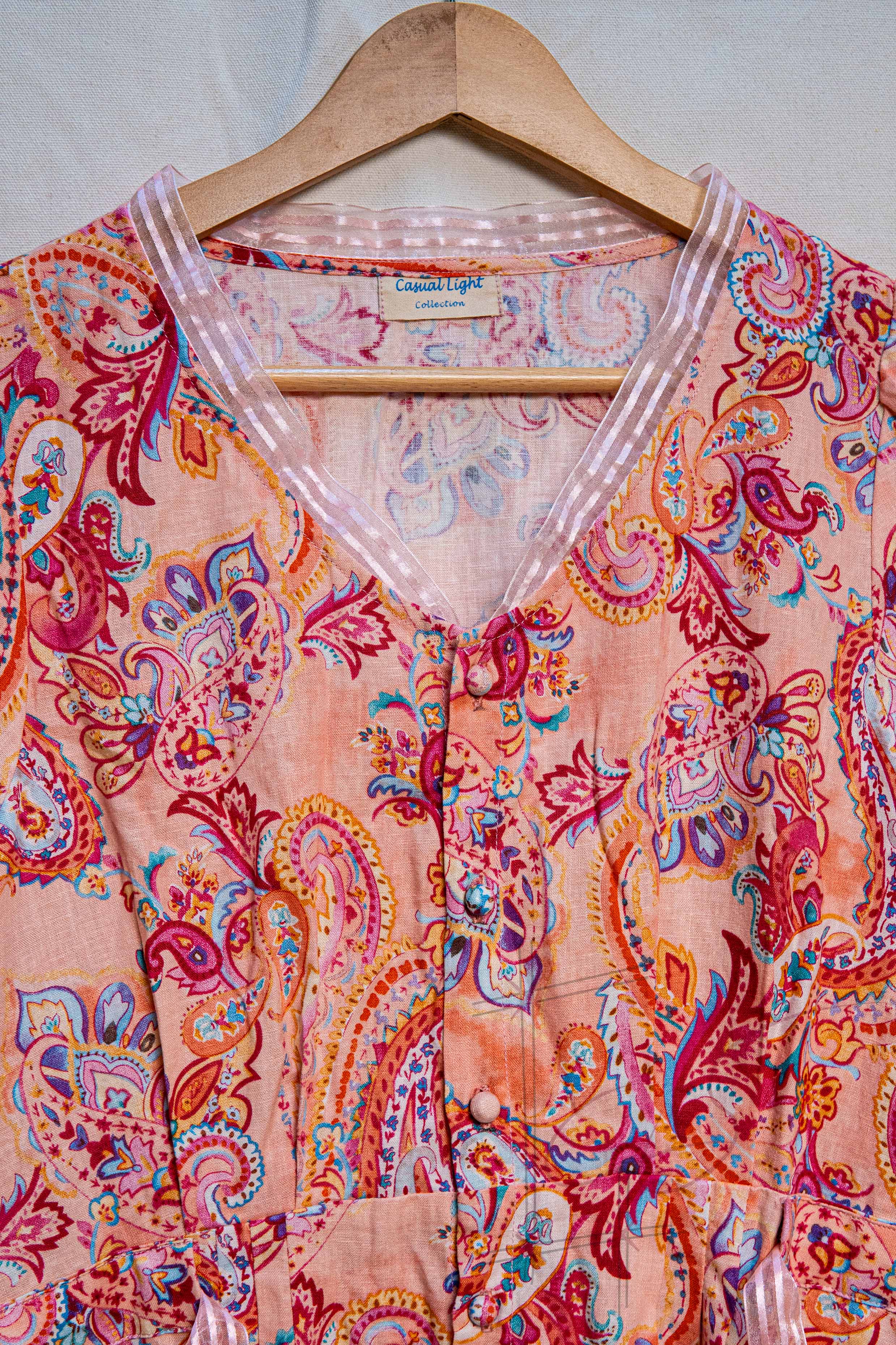 Pink Casual Blouse