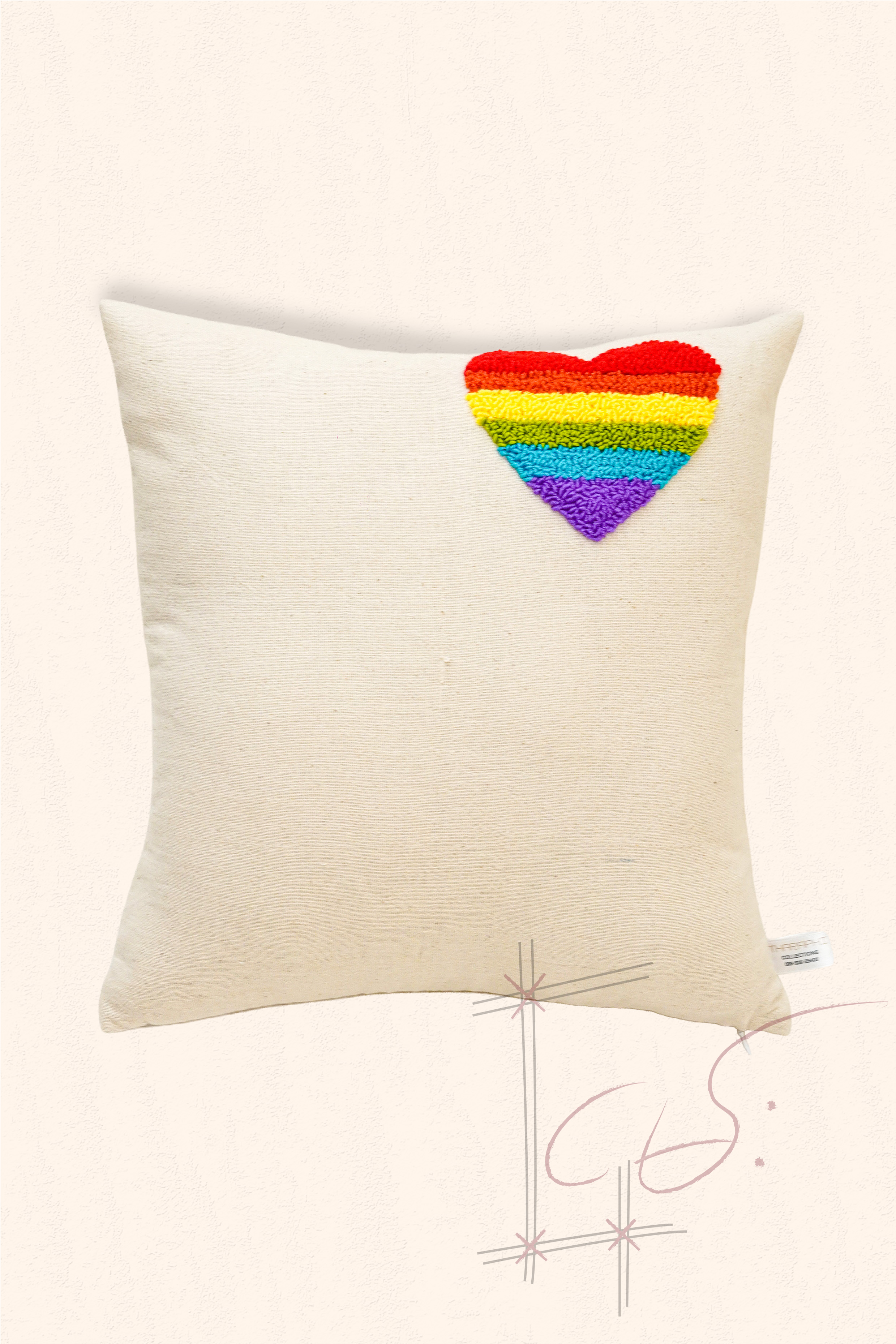 Rainbow Cushion Cover
